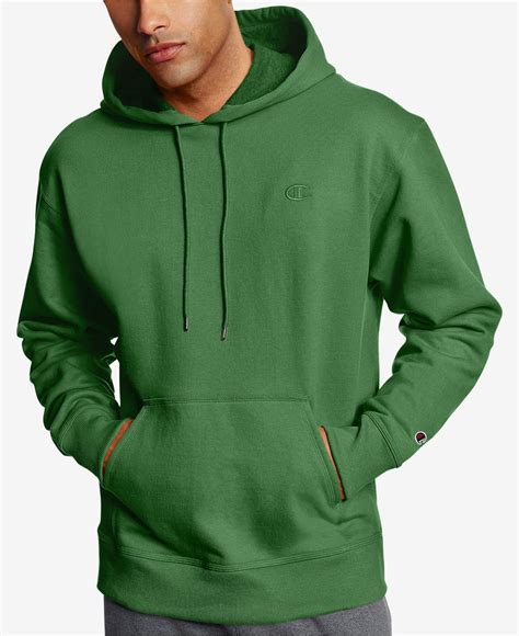 Men's Green Hoodies & Sweatshirts 